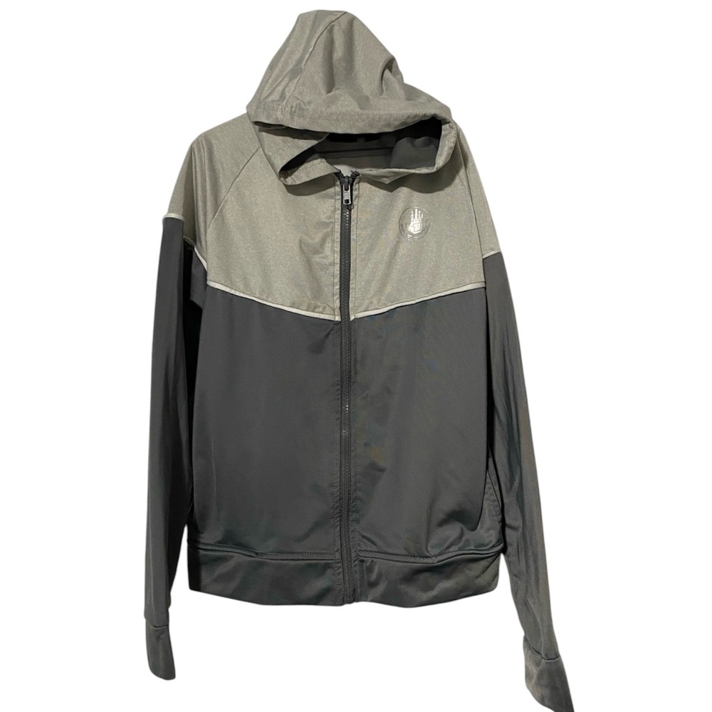 Body Glove Kids Gray Logo Zip Up Jacket